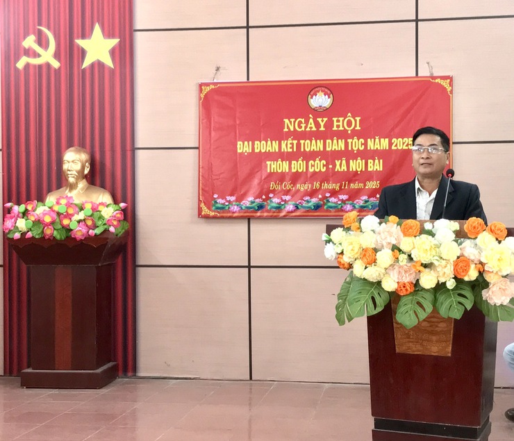 Thôn Đồi Cốc tổ chức ngày hội đoàn kết toàn dân tộc năm 2025- Ảnh 6.