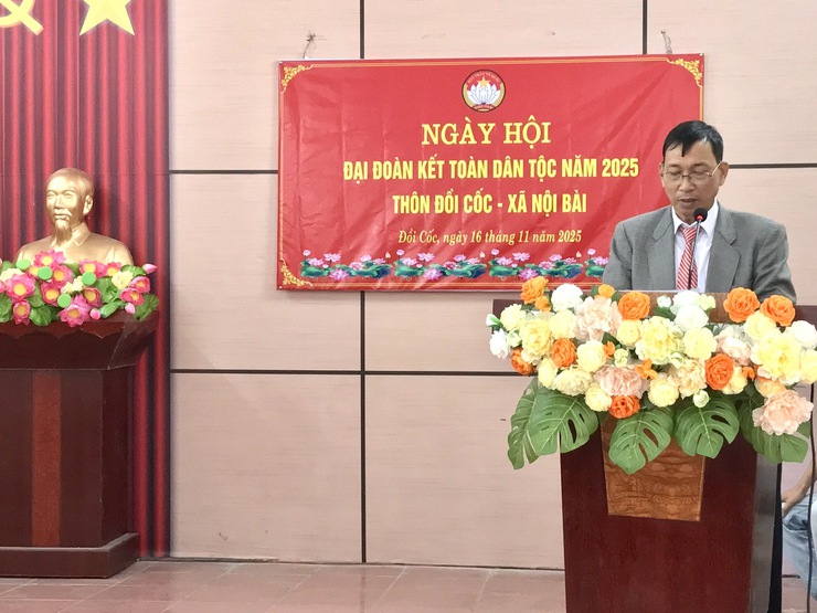 Thôn Đồi Cốc tổ chức ngày hội đoàn kết toàn dân tộc năm 2025- Ảnh 7.