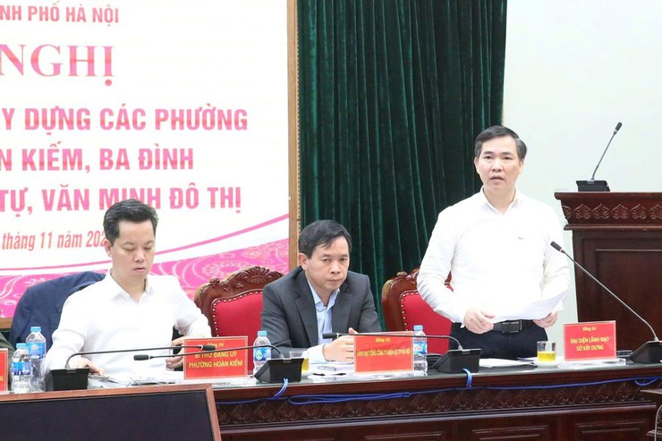 Xây dựng thí điểm các phường Hoàn Kiếm, Cửa Nam, Ba Đình thành kiểu mẫu về trật tự, văn minh đô thị- Ảnh 4.
