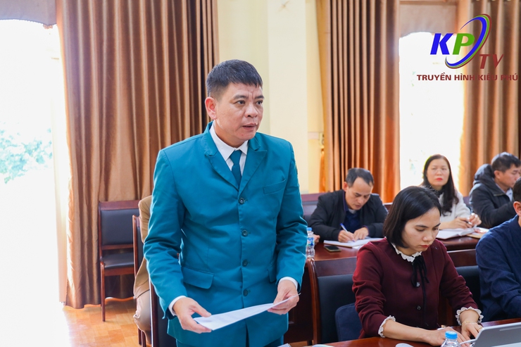 Hội đồng NVQS xã Kiều Phú tổ chức hội nghị mở rộng để duyệt danh sách nam công dân Quyết định gọi khám sức khoẻ NVQS năm 2026.- Ảnh 3.