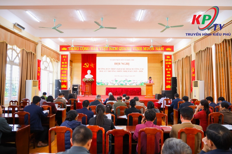 UBND xã Kiều Phú triển khai Kế hoạch tổ chức bầu cử Trưởng thôn nhiệm kỳ 2025- 2028- Ảnh 2.