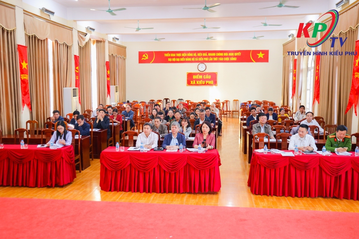 UBND xã Kiều Phú triển khai Kế hoạch tổ chức bầu cử Trưởng thôn nhiệm kỳ 2025- 2028- Ảnh 1.