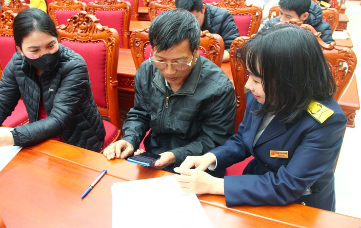 Thạch Thất: triển khai hội nghị chuyển đổi mô hình quản lý thuế đối với hộ kinh doanh- Ảnh 5.