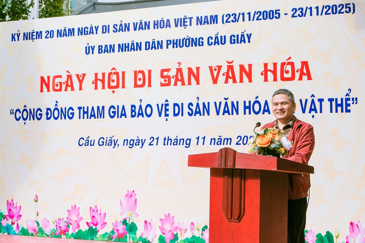 Ngày hội Di sản văn hóa phường Cầu Giấy năm 2025: Lan tỏa các giá trị truyền thống- Ảnh 6.