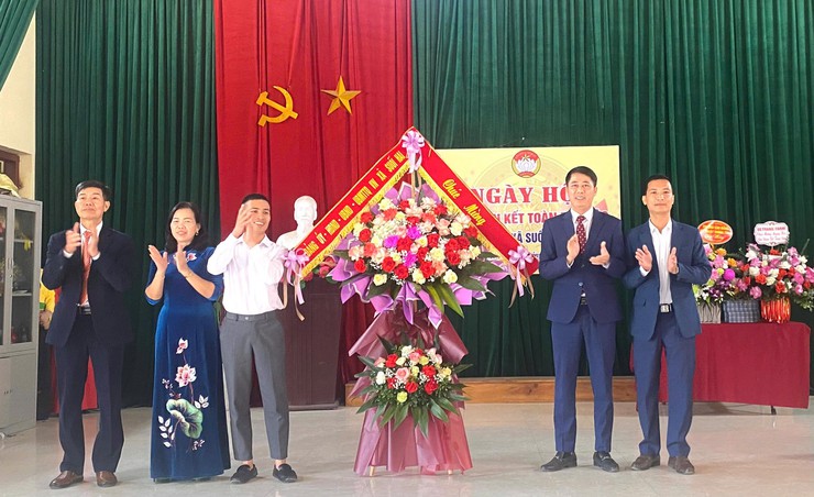 Ngày hội “Đại đoàn kết toàn dân tộc” tại thôn Ké Mới xã Suối Hai- Ảnh 1.