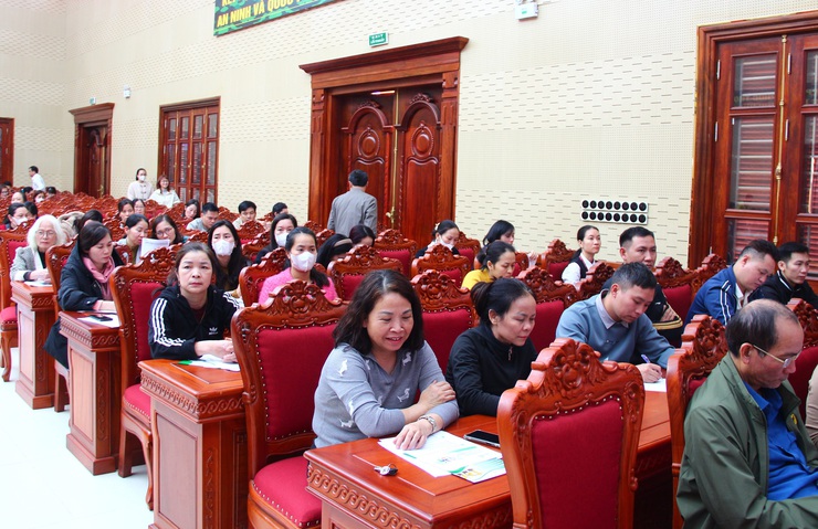 Thạch Thất: triển khai hội nghị chuyển đổi mô hình quản lý thuế đối với hộ kinh doanh- Ảnh 8.