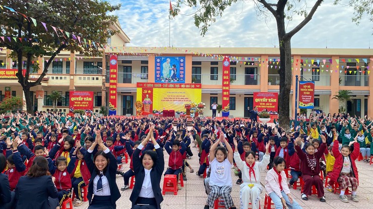 Truyền thông Luật Trẻ em, phòng chống tai nạn thương tích, xâm hại và bạo lực trẻ em năm 2025 tại trường TH Tích Giang và TH thị trấn Phúc Thọ- Ảnh 5.