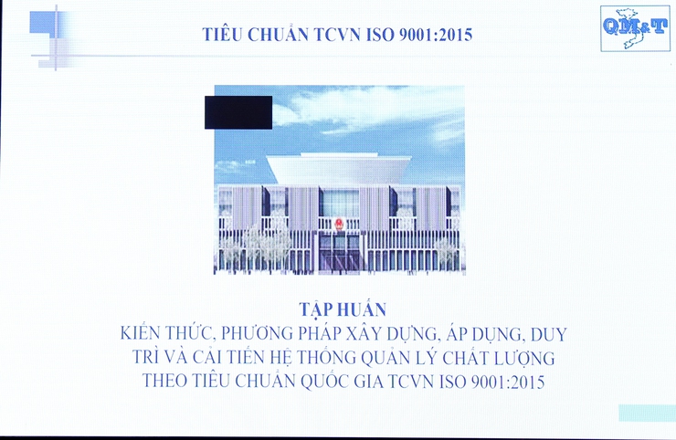 Xã Thượng Phúc tổ chức hội nghị tập huấn kiến thức Hệ thống quản lý chất lượng theo tiêu chuẩn Quốc gia TCVN ISO 9001:2015 - Ảnh 1.