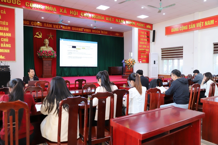 Xã Thượng Phúc tổ chức hội nghị tập huấn kiến thức Hệ thống quản lý chất lượng theo tiêu chuẩn Quốc gia TCVN ISO 9001:2015 - Ảnh 2.