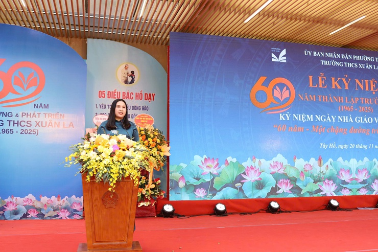 Trường THCS Xuân La: Hành trình 60 năm xây dựng và phát triển tạo nền tảng vững chắc cho thế hệ tương lai- Ảnh 3.