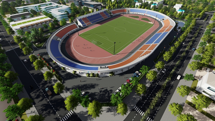 THÔNG BÁO LẤY Ý KIẾN QUY HOẠCH TỔNG MẶT BẰNG DỰ ÁN: CẢI TẠO NÂNG CẤP SÂN VẬN ĐỘNG XÃ SÓC SƠN- Ảnh 1.