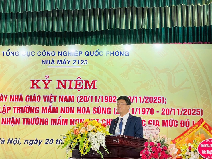 TRƯỜNG MẦM NON HOA SÚNG, XÃ SÓC SƠN TỔ CHỨC LỄ ĐÓN NHẬN TRƯỜNG ĐẠT CHUẨN QUỐC GIA MỨC ĐỘ 1- Ảnh 3.