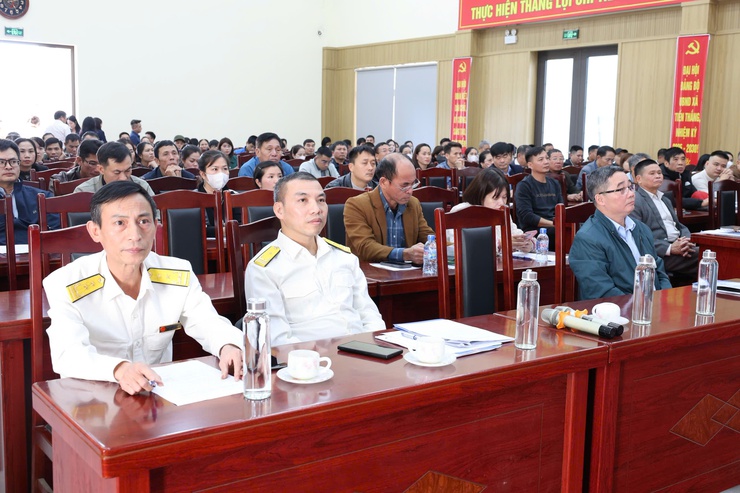 Xã Tiến Thắng tổ chức hội nghị triển khai công tác chuyển đổi mô hình, phương pháp quản lý thuế đối với hộ, cá nhân kinh doanh khi xóa bỏ thuế khoán- Ảnh 2.