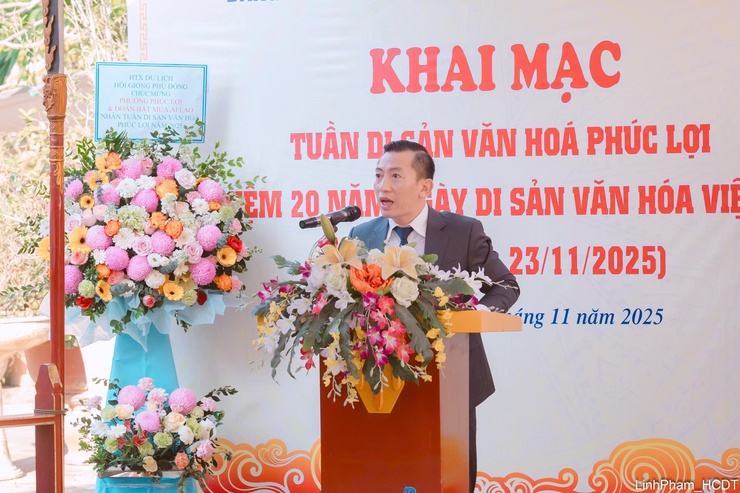 Khai mạc Tuần lễ Di sản văn hóa Phúc Lợi năm 2025- Ảnh 5.