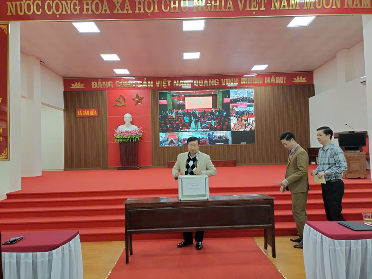 XÃ DÂN HÒA PHÁT ĐỘNG ỦNG HỘ ĐỒNG BÀO MIỀN TRUNG, TÂY NGUYÊN BỊ ẢNH HƯỞNG THIÊN TAI- Ảnh 2.