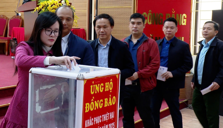  ỨNG HOÀ TỔ CHỨC PHÁT ĐỘNG ỦNG HỘ ĐÒNG BÀO BỊ THIỆT HẠI DO MƯA LŨ GÂY RA NĂM 2025- Ảnh 3.