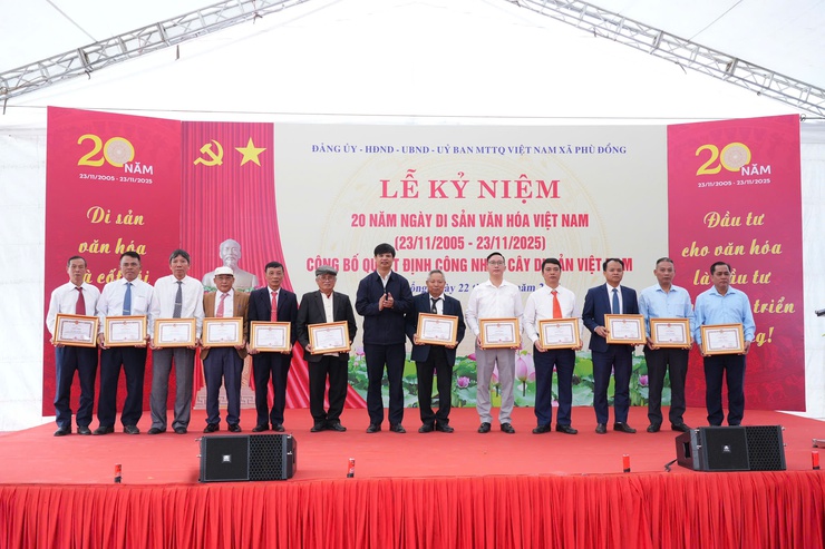 Xã Phù Đổng: Cây Quéo hơn 400 năm tuổi tại Miếu Tế Xuyên được công nhận Cây Di sản Việt Nam- Ảnh 6.