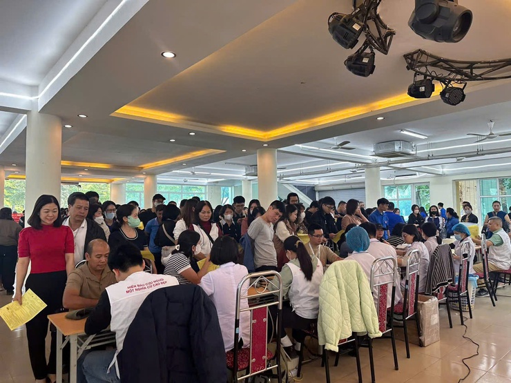 Lan tỏa nghĩa cử cao đẹp tại Ngày hội hiến máu tình nguyện phường Bồ Đề- Ảnh 3.