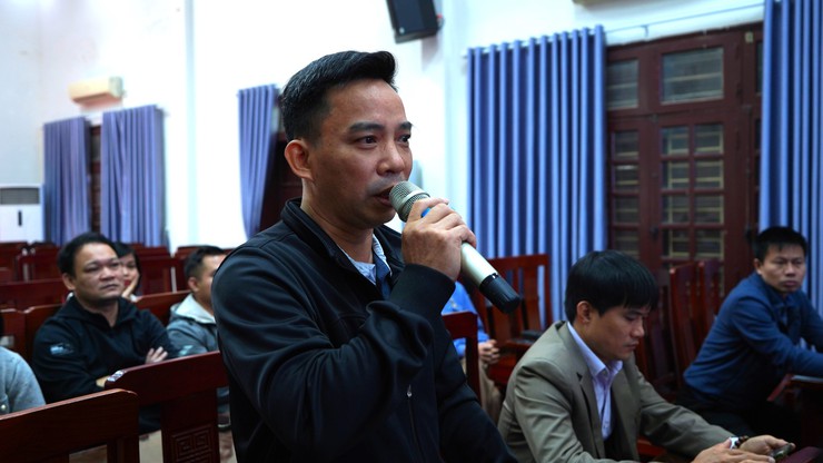 Xã Tây Phương đã tổ chức hội nghị triển khai kế hoạch cưỡng chế thu hồi đất tại dự án cụm công nghiệp làng nghề Hữu Bằng.- Ảnh 5.