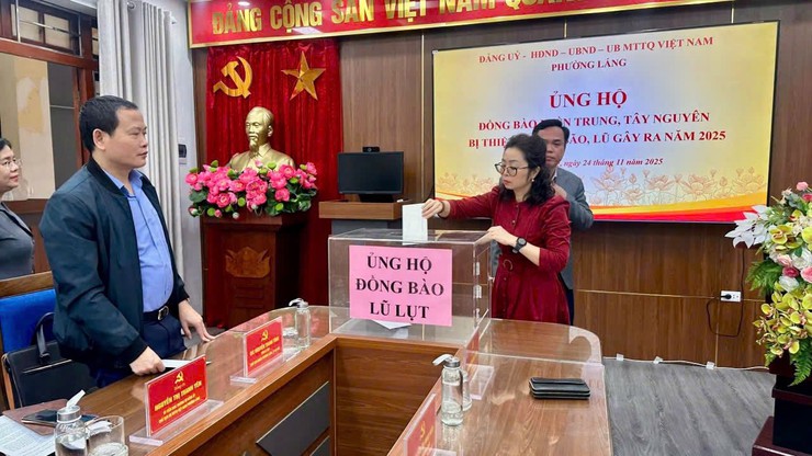 PHƯỜNG LÁNG HƯỞNG ỨNG LỜI KÊU GỌI ỦNG HỘ ĐỒNG BÀO MIỀN TRUNG – TÂY NGUYÊN KHẮC PHỤC MƯA LŨ- Ảnh 5.