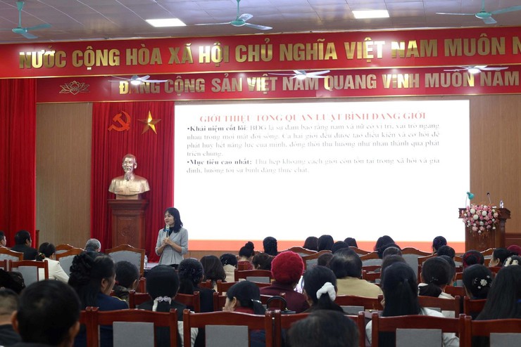 Xã Mê Linh tổ chức tập huấn về bình đẳng giới và kỹ năng phòng ngừa, ứng phó với bạo lực trên cơ sở giới- Ảnh 2.