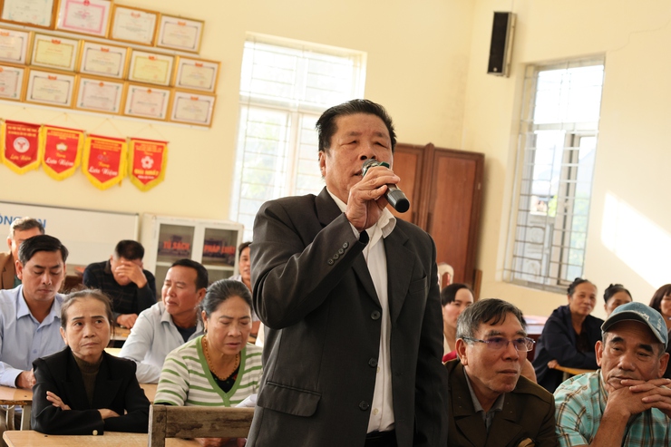 Tổ đại biểu số 2 Hội đồng nhân dân xã Quảng Bị tiếp xúc cử tri các thôn khu vực xã Tốt Động cũ- Ảnh 4.