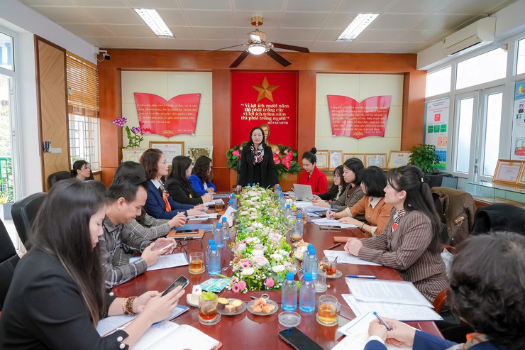 TRƯỜNG MẦM NON TƯƠNG MAI ĐÓN ĐOÀN CHUYÊN GIA ĐÁNH GIÁ NGOÀI VỀ KIỂM ĐỊNH CHẤT LƯỢNG GIÁO DỤC
- Ảnh 1.