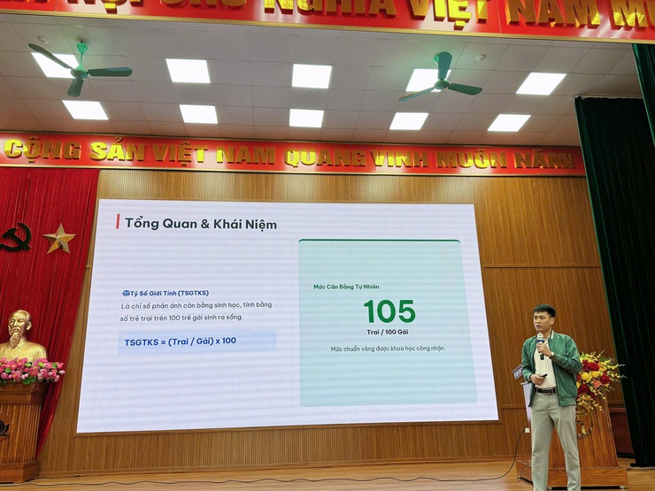 Đoàn thanh niên xã Tiến Thắng phối hợp với Trạm  y tế tổ chức tuyên truyền sức khỏe sinh sản vị thành niên và kiểm soát mất cân bằng giới tính- Ảnh 2.