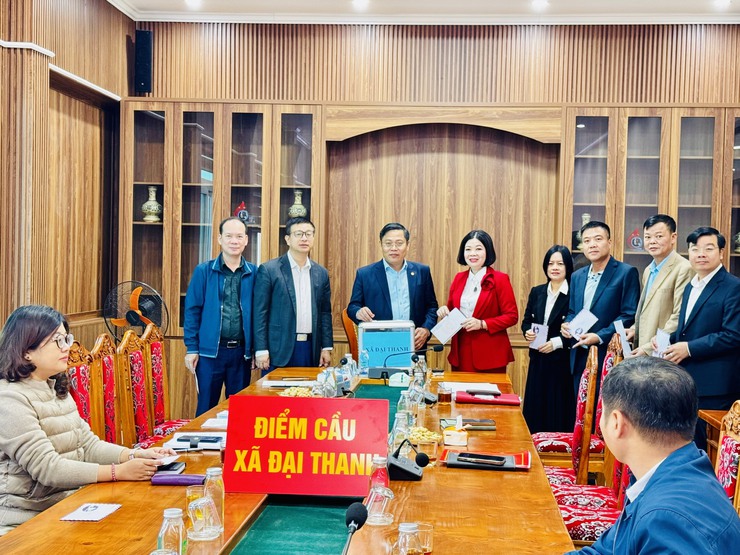 Xã Đại Thanh chung sức ủng hộ đồng bào vùng lũ, lan tỏa tinh thần đoàn kết- Ảnh 1.