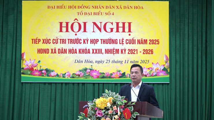 HĐND XÃ DÂN HÒA TIẾP XÚC CỬ TRI  TẠI THÔN XUYÊN DƯƠNG VÀ THÔN TỪ CHÂU TRƯỚC KỲ HỌP THƯỜNG LỆ CUỐI NĂM 2025- Ảnh 9.