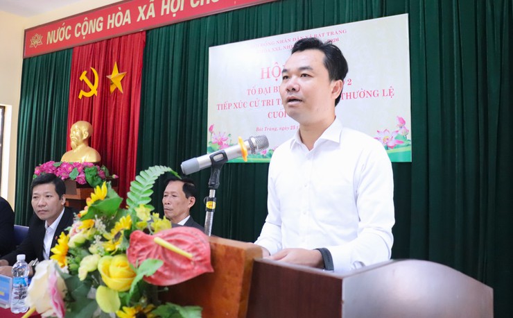 Đại biểu HĐND xã Bát Tràng tiếp xúc cử tri trước Kỳ họp thường lệ cuối năm 2025- Ảnh 9.