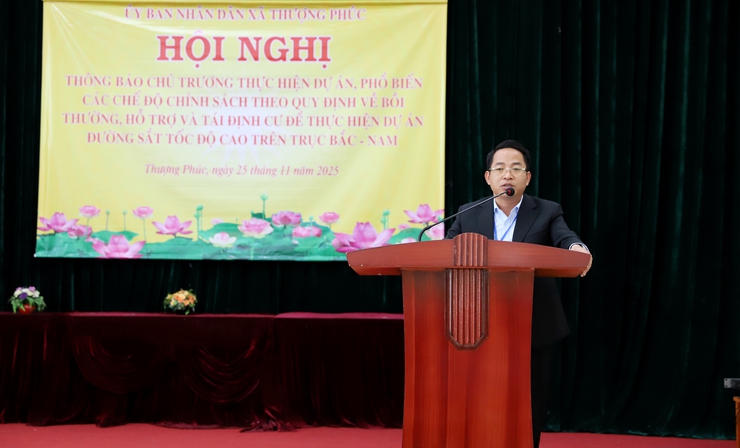 Các hộ gia đình thôn Cống Xuyên xã Thượng Phúc đồng tình chủ trương dự án đường sắt tốc độ cao trên trục Bắc – Nam- Ảnh 7.