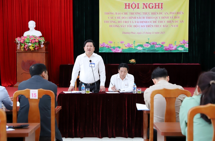 Các hộ gia đình thôn Cống Xuyên xã Thượng Phúc đồng tình chủ trương dự án đường sắt tốc độ cao trên trục Bắc – Nam- Ảnh 6.