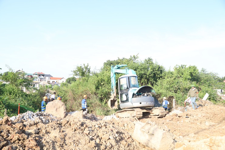 Xã Quang Minh cưỡng chế thu hồi đất thực hiện dự án X4, Lâm Hộ- Ảnh 4.
