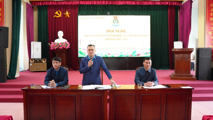 Hội nghị triển khai hướng dẫn Đại hội công đoàn cơ sở nhiệm kỳ 2025 - 2030- Ảnh 6.