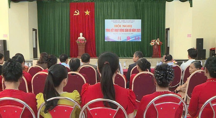 CLB Dân vũ – Khiêu vũ thể thao thôn 4,5,6,7 làng Thư Trai, xã Phúc Thọ tổng kết hoạt động năm 2025- Ảnh 10.