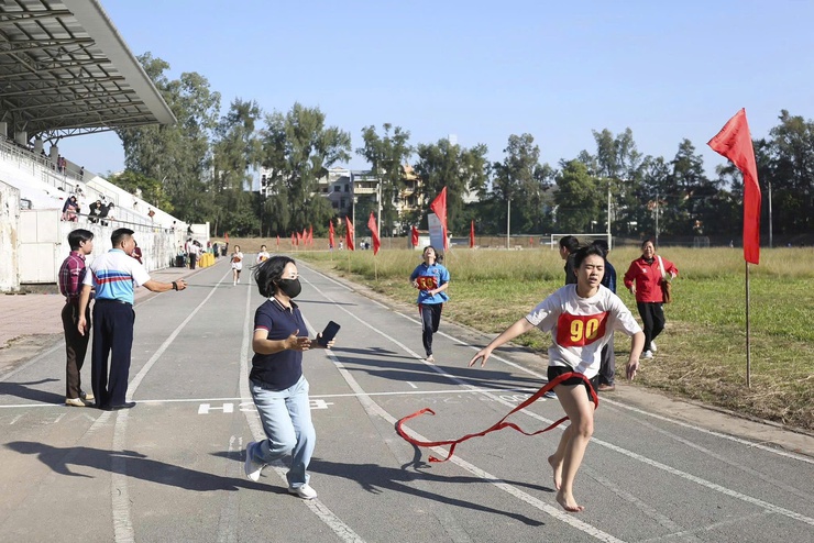 XÃ SÓC SƠN TỔ CHỨC GIẢI ĐIỀN KINH TRONG KHUÔN KHỔ ĐẠI HỘI THỂ DỤC THỂ THAO XÃ LẦN THỨ I NĂM 2025- Ảnh 3.