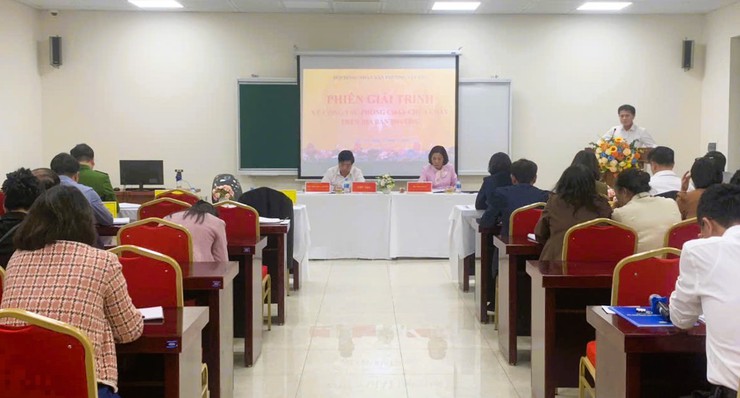 HĐND phường Tây Tựu tổ chức phiên giải trình về công tác phòng cháy, chữa cháy trên địa bàn- Ảnh 2.