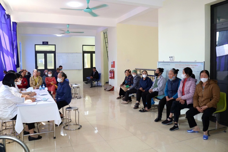 Trạm Y tế xã Quảng Bị phối hợp tổ chức chức khám, tư vấn sức khỏe tâm thần cho người dân- Ảnh 1.