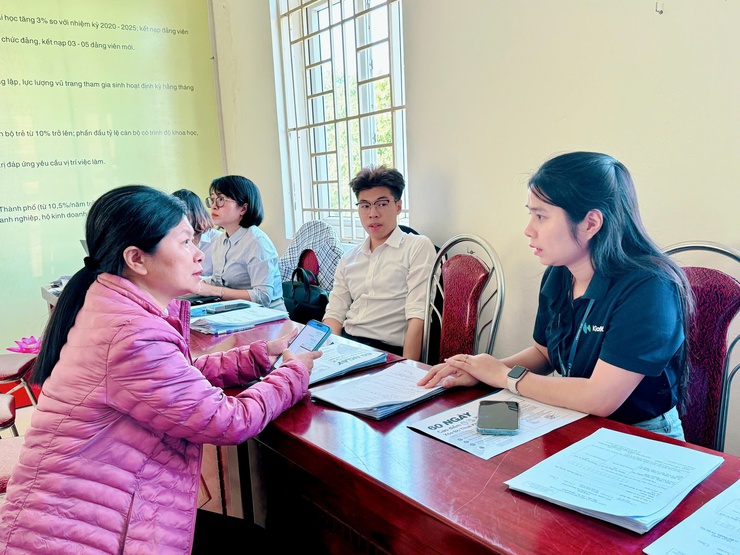 Trên 200 hộ kinh doanh xã Nam Phù được “cầm tay chỉ việc” khi chuyển đổi từ thuế khoán sang kê khai- Ảnh 14.