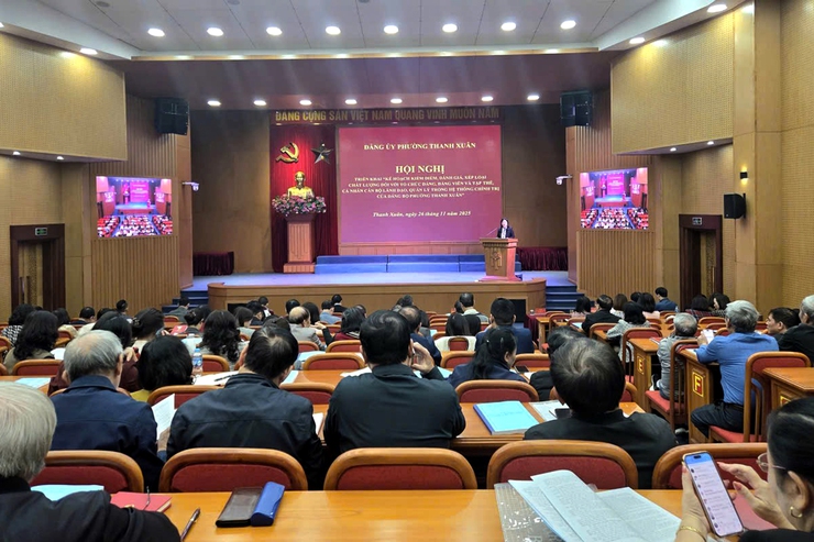 Đảng ủy phường Thanh Xuân triển khai kế hoạch kiểm điểm, đánh giá, xếp loại tổ chức đảng, đảng viên và tập thể, cá nhân cán bộ lãnh đạo quản lý năm 2025- Ảnh 2.