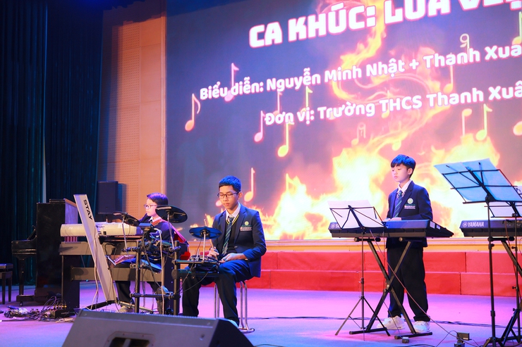 Chung khảo Liên hoan tài năng nhạc cụ học sinh phổ thông phường Thanh Xuân lần thứ I năm học 2025-2026- Ảnh 5.