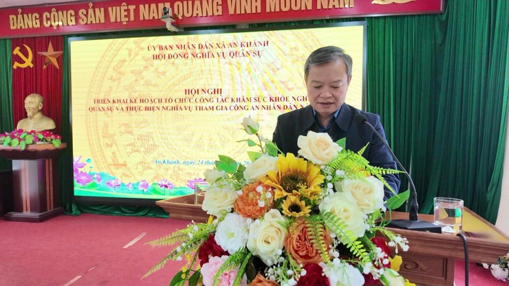 Hội nghị triển khai kế hoạch tổ chức khám sức khỏe NVQS và thực hiện nghĩa vụ tham gia CAND năm 2026- Ảnh 8.