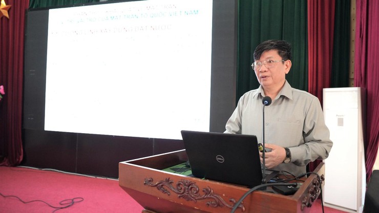 Lớp bồi dưỡng nghiệp vụ công tác Mặt trận năm 2025- Ảnh 1.