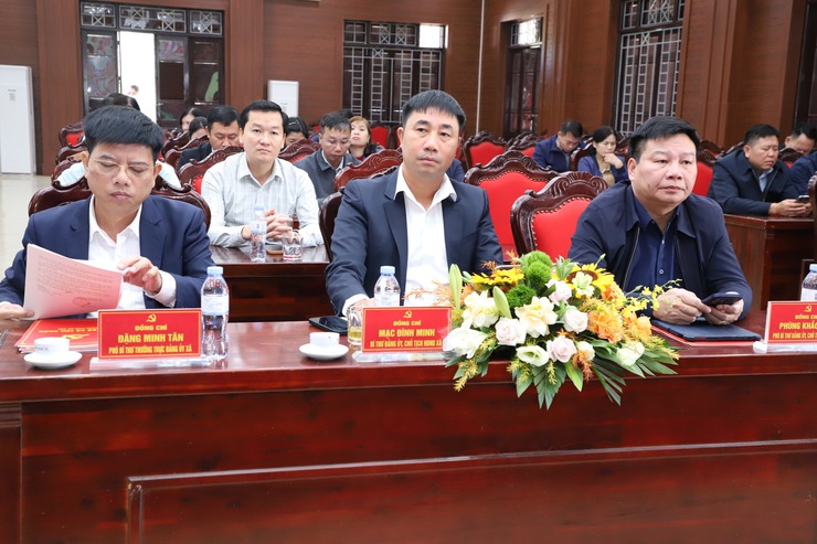 Hội nghị tổng kết công tác kiểm tra, giám sát 6 tháng cuối năm 2025; triển khai nhiệm vụ trọng tâm năm 2026; Quán triệt quy định số 02, số 03 ngày 19/11/2025, Kết luận số 04 của Thành ủy Hà Nội- Ảnh 3.