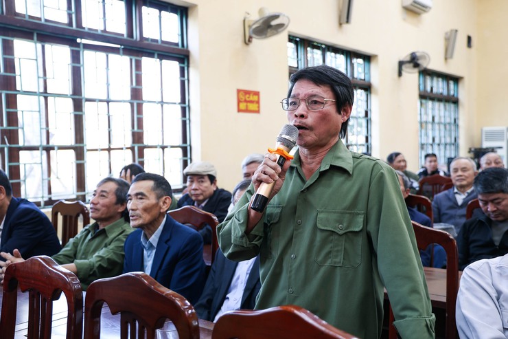 Đại biểu HĐND xã Chương Dương tiếp xúc cử tri các thôn tại đơn vị bầu cử số 1, 2 và số 3 thuộc xã Tự Nhiên (cũ), Thư Phú (cũ) và xã Chương Dương (cũ) trước kỳ họp thường lệ cuối năm HĐND xã khoá XXII, nhiệm kỳ 2021-2026- Ảnh 2.