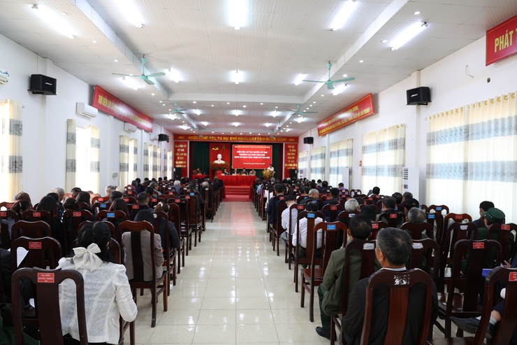 Đại biểu HĐND xã Chương Dương tiếp xúc cử tri các xã Lê Lợi (cũ), Thắng Lợi (cũ) và xã Tô Hiệu, Vạn Nhất (cũ) trước kỳ họp thường lệ cuối năm HĐND xã khoá XXII, nhiệm kỳ 2021-2026- Ảnh 1.