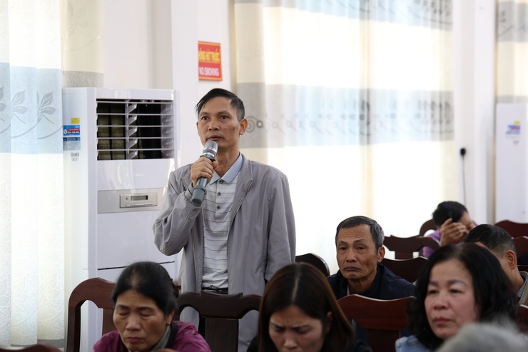 Đại biểu HĐND xã Chương Dương tiếp xúc cử tri các xã Lê Lợi (cũ), Thắng Lợi (cũ) và xã Tô Hiệu, Vạn Nhất (cũ) trước kỳ họp thường lệ cuối năm HĐND xã khoá XXII, nhiệm kỳ 2021-2026- Ảnh 3.