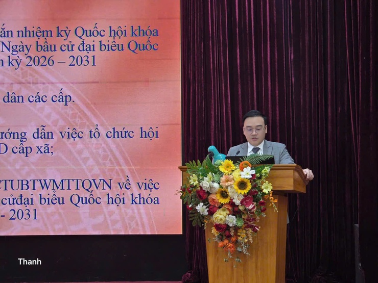 Phường Việt Hưng tổ chức hội nghị quán triệt, triển khai công tác bầu cử Đại biểu Quốc hội khóa XVI và đại biểu HĐND các cấp nhiệm kỳ 2026-2031- Ảnh 2.