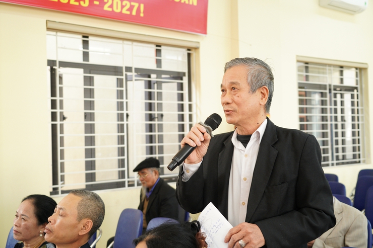 Tổ đại biểu số 01 HĐND phường Chương Mỹ tiếp xúc cử tri trước kỳ họp thường lệ cuối năm 2025- Ảnh 7.